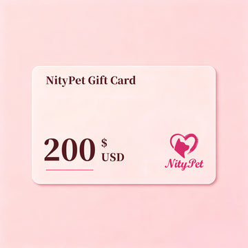 NityPet Gift Card - last minute pet lover gifts