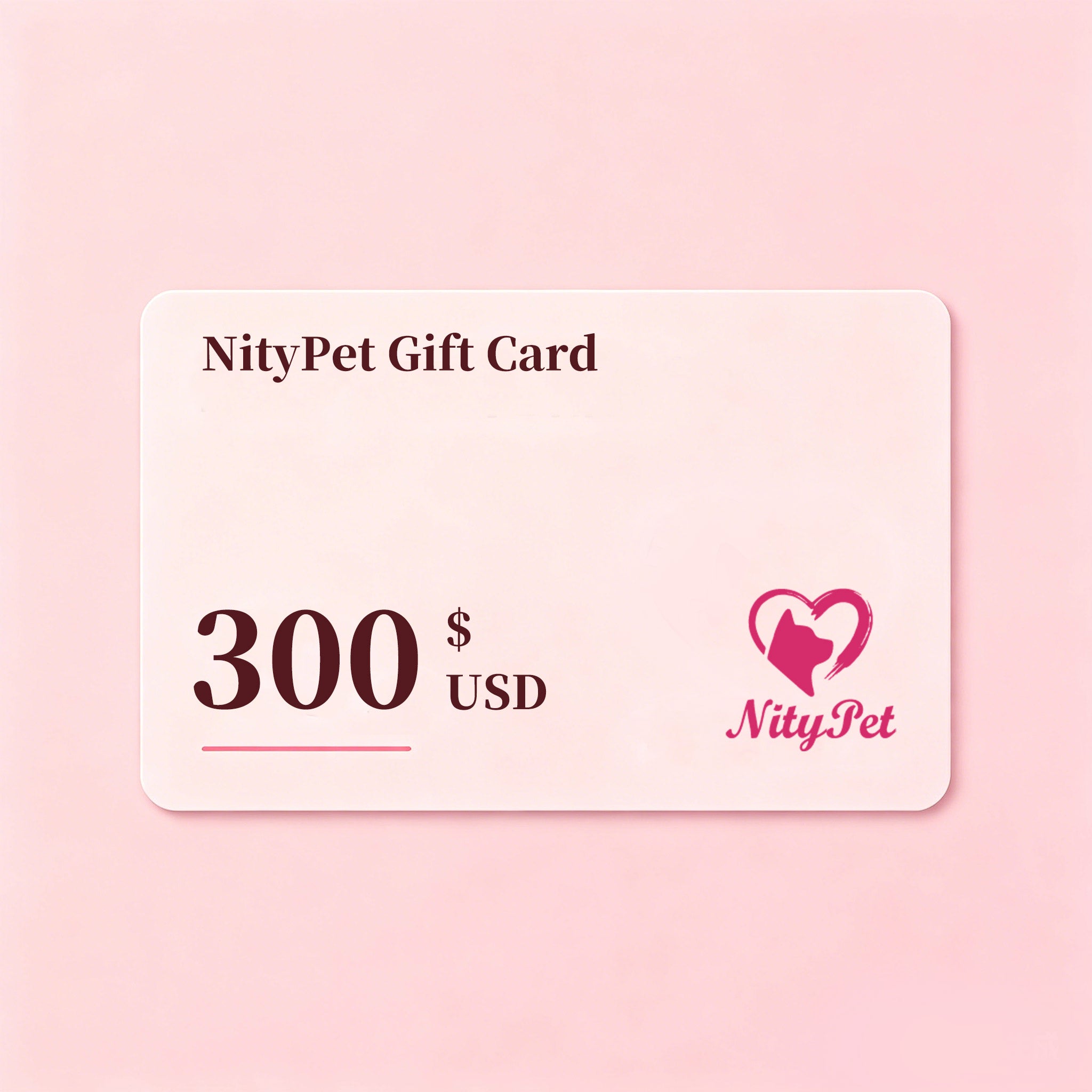 NityPet Gift Card - last minute pet lover gifts